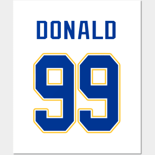 Aaron Donald 99 Posters and Art